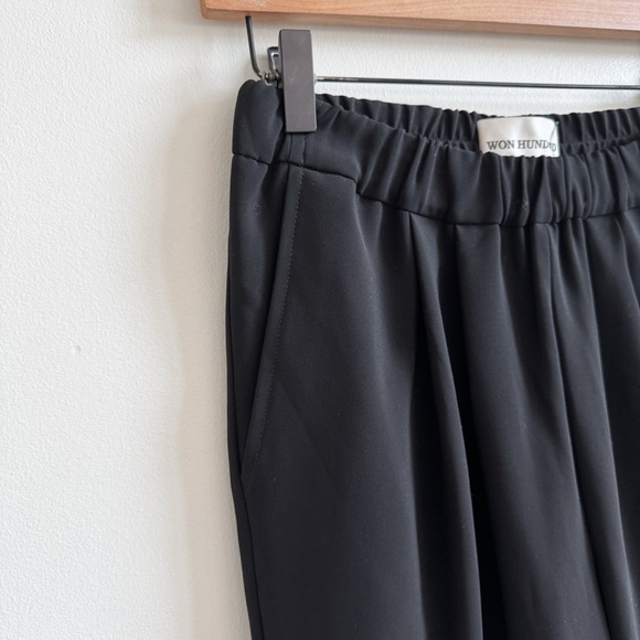 New! WON HUNDRED • Lacy Pant in Black - Picture 4 of 11